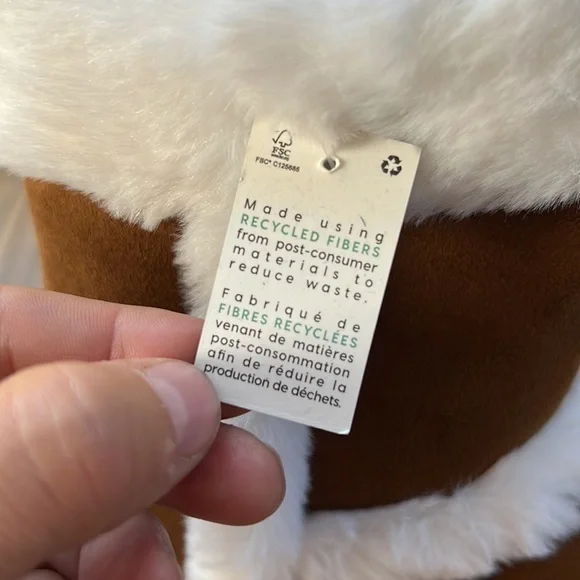 ARDENE ECO plus bootie slippers - NEW - size 5/6 - Picture 5 of 8